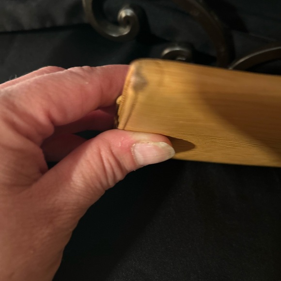 Pre-loved Tan Leather Wallet